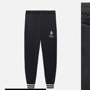 FRAME X RITZ PARIS Ritz Women's Track Suit Pant Navy XS